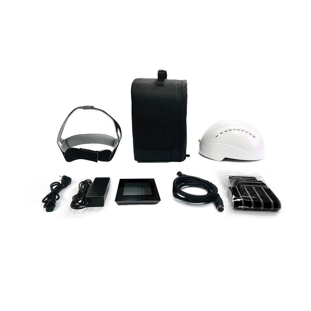 Photobiomodulation Helmet Detail — 810nm Near-Infrared Brain Health Technology